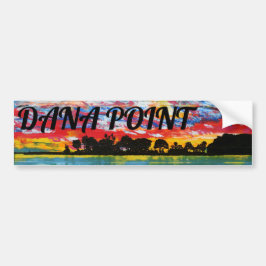 Bubblepacific bumper stickers, Dana point harbour Bumpersticker