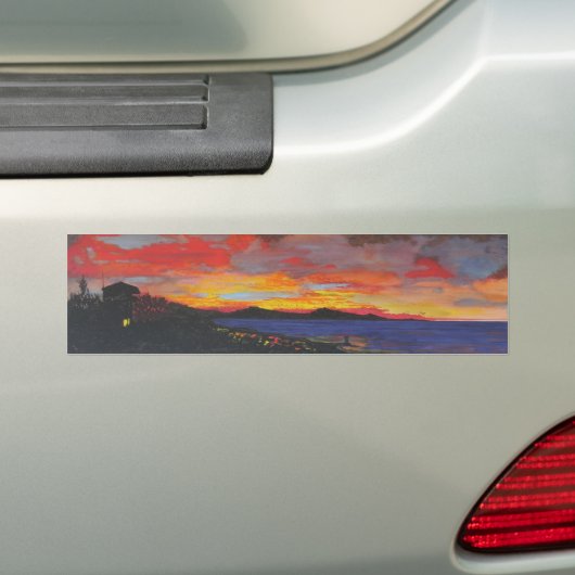 Bubblepacific bumper stickers, Dana point tower Bumpersticker (Op auto)
