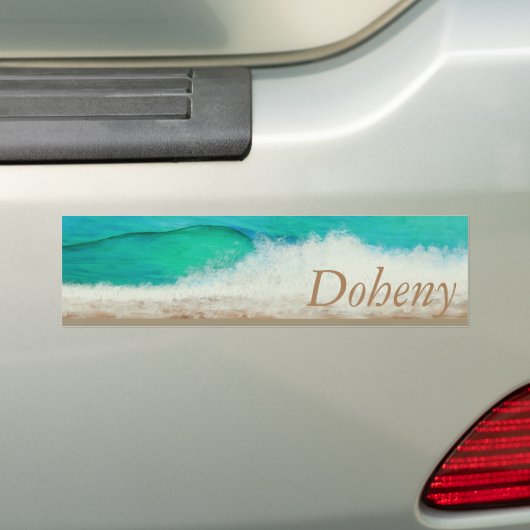 Bubblepacific bumper stickers, DOHENY Bumpersticker (Op auto)