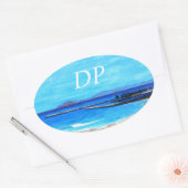 Bubblepacific bumper stickers, DP ovale haven Sticker (Envelop)