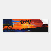 Bubblepacific bumper stickers, haven-Dana-punt Bumpersticker (Voorkant)