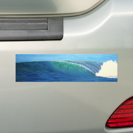 Bubblepacific bumper stickers, perfectie bumpersticker (Op auto)