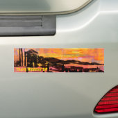 Bubblepacific bumper stickers, Thors hamer Bumpersticker (Op auto)