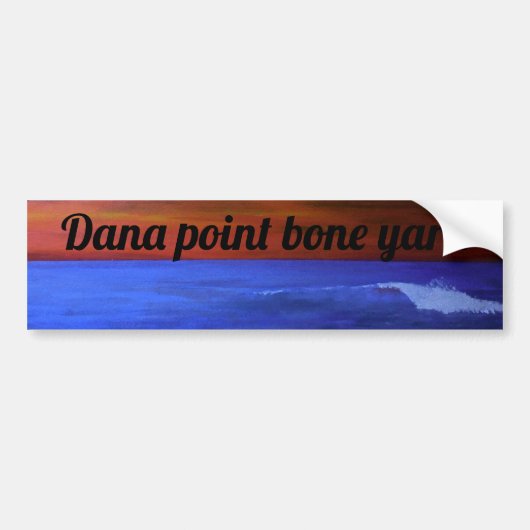 Bubblepacific bumper stickers, tuin bumpersticker (Voorkant)
