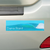 Bubblepacifische bumperstickers, Dana-punt Bumpersticker (Op auto)