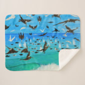 Bubblepacifische dekens (Voorkant (horizontaal))