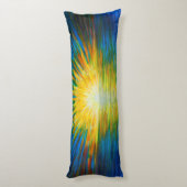 Bubblepacifische kussens, aan beide zijden gelijk lichaamskussen (Achterkant (Verticaal))