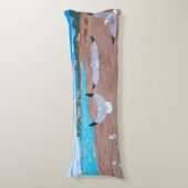 Bubblepacifische kussens, aan beide zijden hetzelf lichaamskussen (Voorkant Verticaal)