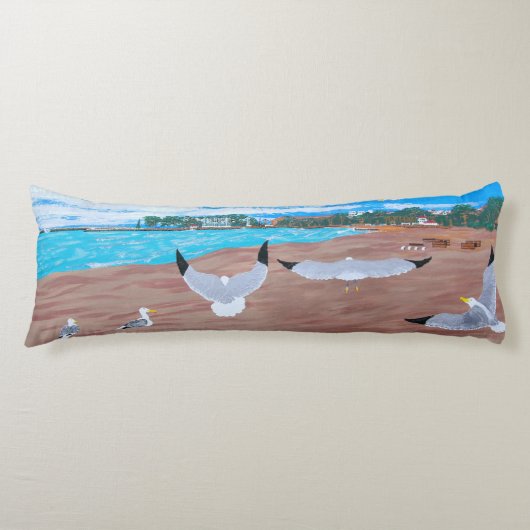 Bubblepacifische kussens, aan beide zijden hetzelf lichaamskussen (Voorkant)