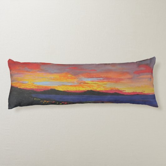 Bubblepacifische kussens, aan beide zijden hetzelf lichaamskussen (Achterkant)