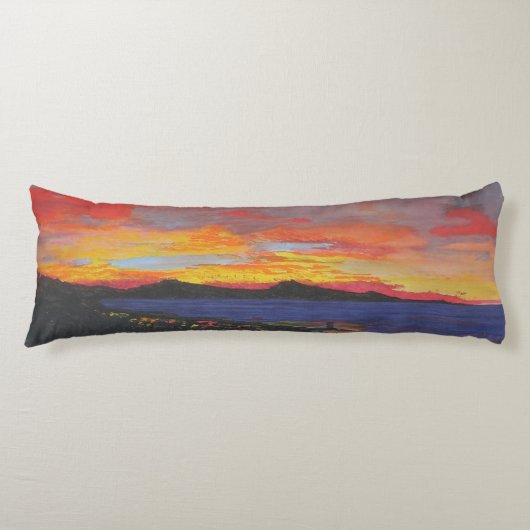 Bubblepacifische kussens, aan beide zijden hetzelf lichaamskussen (Voorkant)