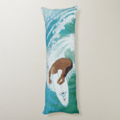 Bubblepacifische kussens, daksurfer lichaamskussen (Achterkant (Verticaal))