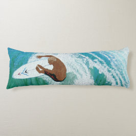 Bubblepacifische kussens, daksurfer lichaamskussen