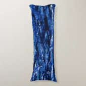 Bubblepacifische kussens, geweldig wit en oceaanwa lichaamskussen (Voorkant Verticaal)