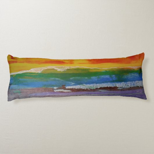 Bubblepacifische kussens, met aan beide zijden het lichaamskussen (Achterkant)