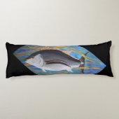 Bubblepacifische kussens, witte tonijn lichaamskussen (Achterkant)