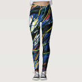 Bubblepacifische leggings (Voorkant)