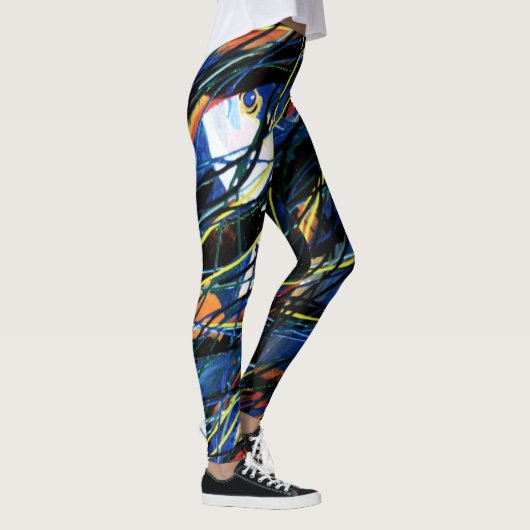 Bubblepacifische leggings (Rechts)