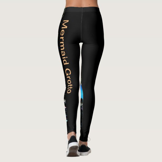 Bubblepacifische leggings (Achterkant)