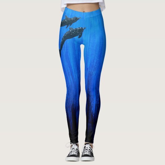 Bubblepacifische leggings (Voorkant)
