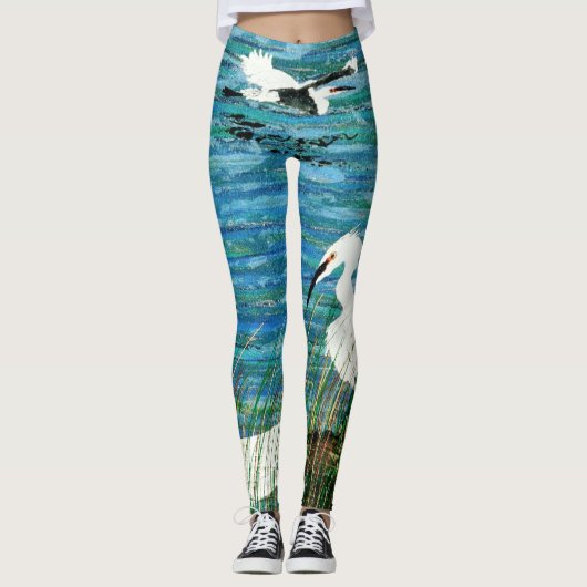 Bubblepacifische leggings (Voorkant)