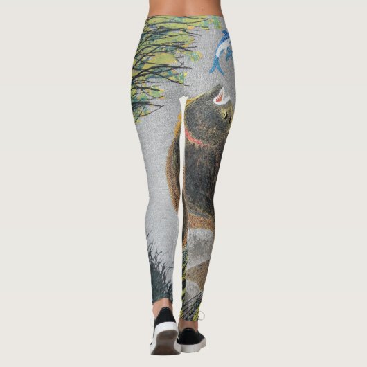 Bubblepacifische leggings (Achterkant)