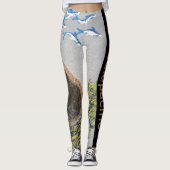 Bubblepacifische leggings (Voorkant)