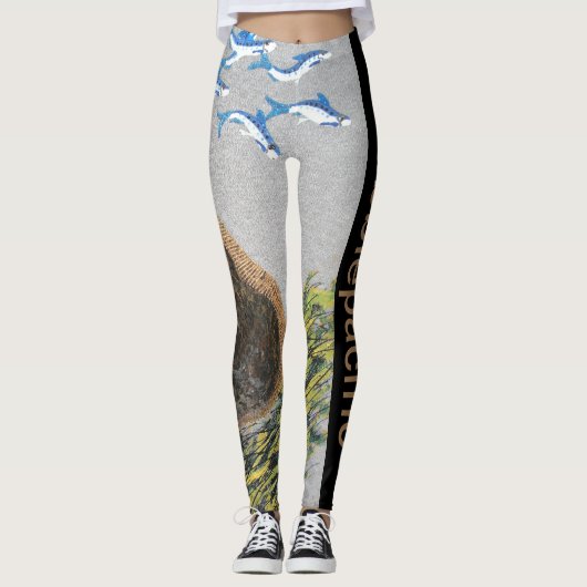 Bubblepacifische leggings (Voorkant)