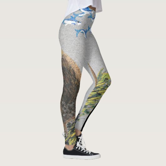 Bubblepacifische leggings (Rechts)