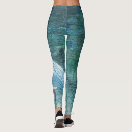Bubblepacifische leggings (Achterkant)