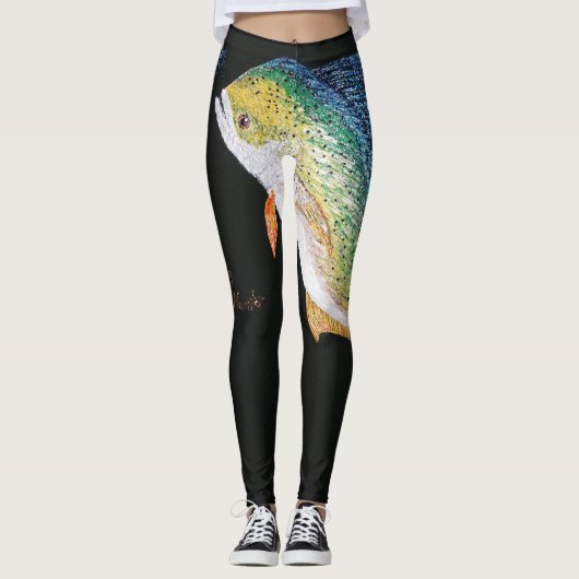 Bubblepacifische leggings (Voorkant)