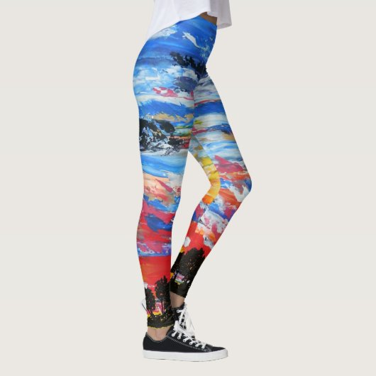 Bubblepacifische leggings (Rechts)