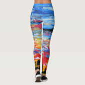 Bubblepacifische leggings (Achterkant)