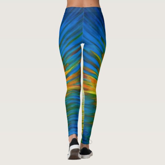 Bubblepacifische leggings (Achterkant)