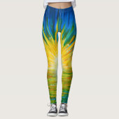 Bubblepacifische leggings (Voorkant)