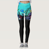 Bubblepacifische leggings (Voorkant)