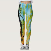 Bubblepacifische Leggings (Voorkant)