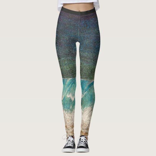 Bubblepacifische leggings (Voorkant)