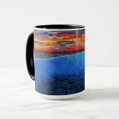 Bubblepacifische mokken (Voorkant links)