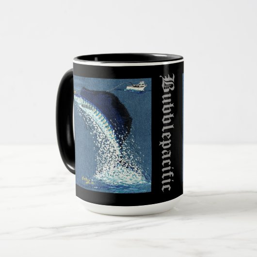 Bubblepacifische mokken (Voorkant links)