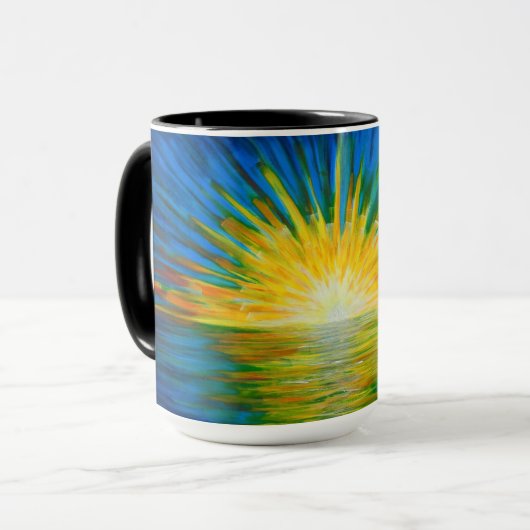 Bubblepacifische mokken (Voorkant links)