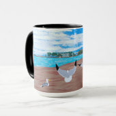 Bubblepacifische mokken (Voorkant links)