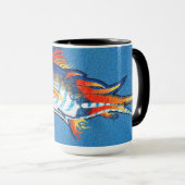 Bubblepacifische mokken (Voorkant rechts)