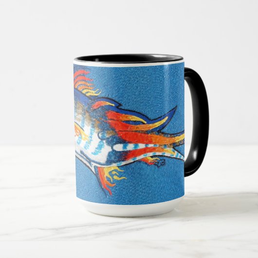 Bubblepacifische mokken (Voorkant rechts)