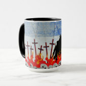 Bubblepacifische mokken (Voorkant links)