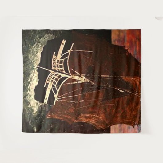 Bubblepacifische wandtapijten wandkleed (Voorkant (horizontaal))