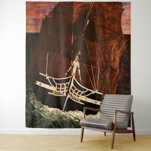 Bubblepacifische wandtapijten wandkleed (In situ)