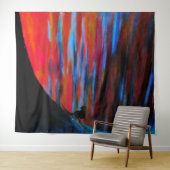 Bubblepacifische wandtapijten wandkleed (In Situ (horizontaal))