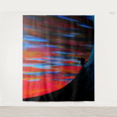 Bubblepacifische wandtapijten wandkleed (Voorkant)