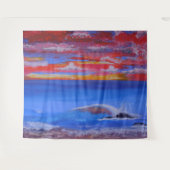 Bubblepacifische wandtapijten wandkleed (Voorkant (horizontaal))